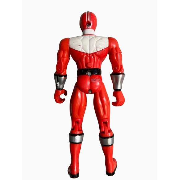 Power Rangers 6 Inch Time Force Figure Red Bandai 2000 - Picture 3 of 10